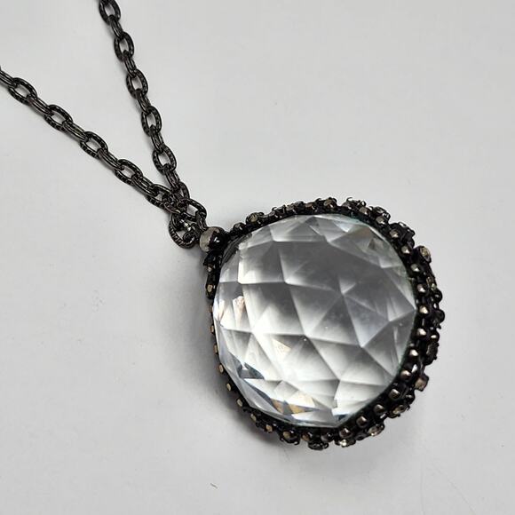 Rainbow Prisms Beveled Sphere Necklace - Picture 11 of 12